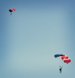 parachutes at gallabrae