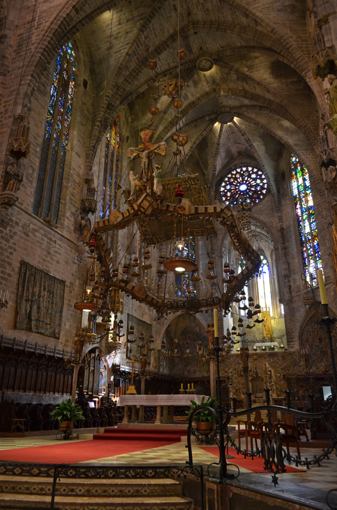 gaudi's baldachin in palma